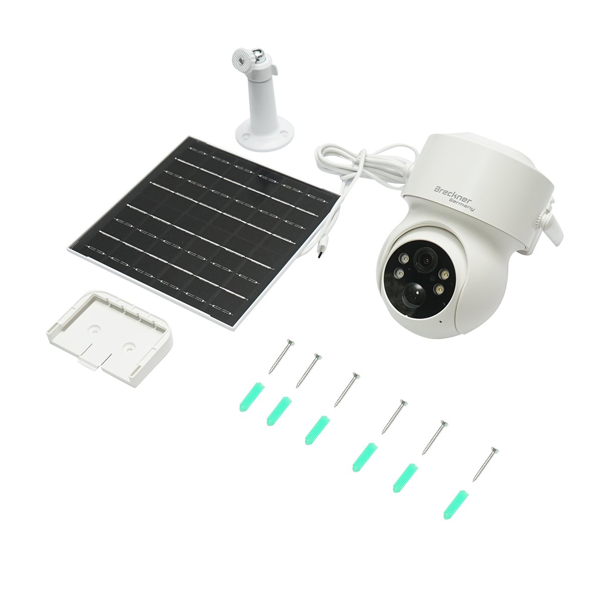 Camera supraveghere 4 MP cu panou solar 5W, baterie 18650 incarcare rapida, WIFI 2.4 GHz, rotativa 360 grade PTZ cu senzor de miscare, detectie umana PIR, alarma, night vision si aplicatie iCSee
